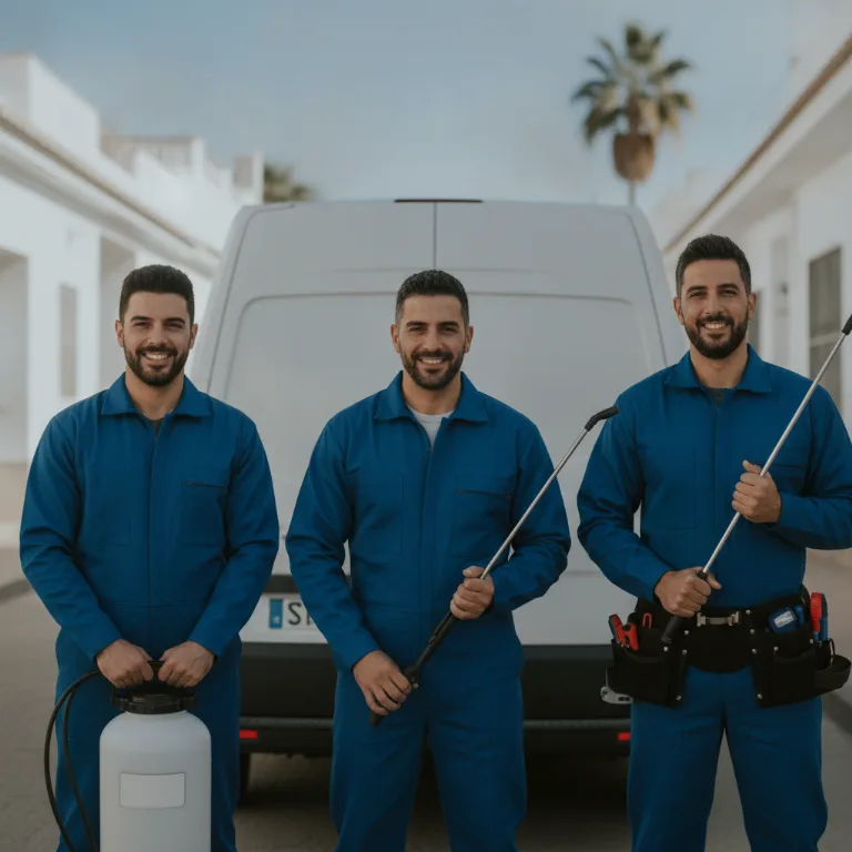 Disinfestazione team a Olbia
